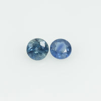 4 mm Natural Blue Sapphire Loose Gemstone Round Cut