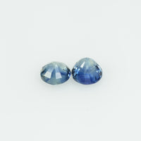 4 mm Natural Blue Sapphire Loose Gemstone Round Cut
