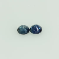 3 mm Natural Blue Sapphire Loose Gemstone Round Cut