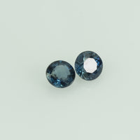 3 mm Natural Blue Sapphire Loose Gemstone Round Cut