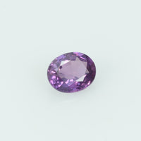 0.52 Cts Natural Lavender Sapphire Loose Gemstone Oval Cut