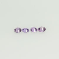 2-3.5 mm Natural Purple Sapphire Loose Gemstone Round Diamond Cut Cleanish Quality