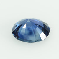 0.96 Cts Natural Blue Sapphire Loose Gemstone Oval Cut AGL Certified