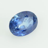 0.98 Cts Natural Blue Sapphire Loose Gemstone Oval Cut AGL Certified