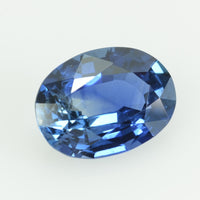 1.01 Cts Natural Blue Sapphire Loose Gemstone Oval Cut AGL Certified