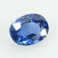 1.35 Cts Natural Blue Sapphire Loose Gemstone Oval Cut AGL Certified