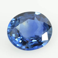 1.48 Cts Natural Blue Sapphire Loose Gemstone Oval Cut AGL Certified