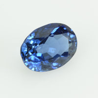 0.88 Cts Natural Blue Sapphire Loose Gemstone Oval Cut AGL Certified