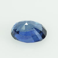 0.88 Cts Natural Blue Sapphire Loose Gemstone Oval Cut AGL Certified