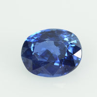 0.89 Cts Natural Blue Sapphire Loose Gemstone Oval Cut AGL Certified