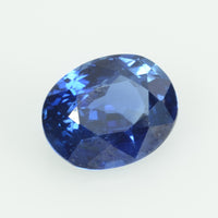 0.89 Cts Natural Blue Sapphire Loose Gemstone Oval Cut AGL Certified