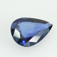 0.93 Cts Natural Blue Sapphire Loose Gemstone Pear Cut