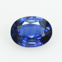 0.89 cts natural blue sapphire loose gemstone oval cut