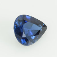 0.94 cts natural blue sapphire loose gemstone pear cut