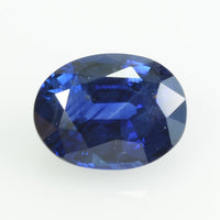 1.11 cts natural blue sapphire loose gemstone oval cut AGL Certified