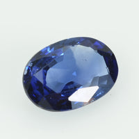 0.91 cts natural blue sapphire loose gemstone oval cut AGL Certified