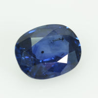 1.08 cts natural blue sapphire loose gemstone oval cut AGL Certified