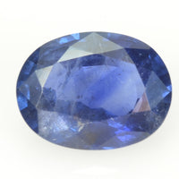 1.86 cts natural blue sapphire loose gemstone oval cut AGL Certified