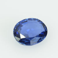 0.79 cts natural blue sapphire loose gemstone oval cut AGL Certified