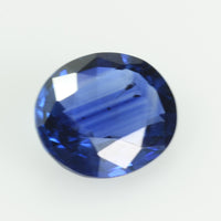0.89 cts natural blue sapphire loose gemstone oval cut AGL Certified