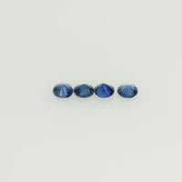 1.4-2.3 mm Natural BlueSapphire Loose Gemstone Round Diamond Cut Vs Quality A+ Color