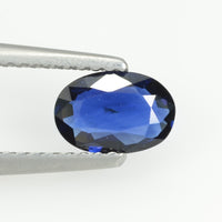 0.71 cts Natural Blue Sapphire Loose Gemstone Oval Cut