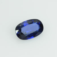 0.81 cts Natural Blue Sapphire Loose Gemstone Oval Cut