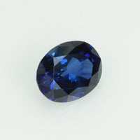 1.30 cts Natural Blue Sapphire Loose Gemstone Oval Cut