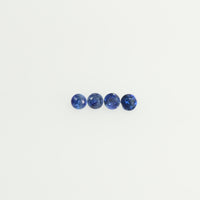 0.8-2.0 mm Natural BlueSapphire Loose Gemstone Round Diamond Cut Pk Quality Color