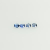 0.8-3.5 mm Natural BlueSapphire Loose Gemstone Round Diamond Cut Vs Quality Color