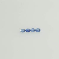 0.7 - 5 mm Natural BlueSapphire Loose Gemstone Round Diamond Cut Pk Quality Color