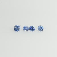 1.0-4.5 mm Natural Blue Sapphire Loose Gemstone Round Diamond Cut Pk Quality Color - Thai Gems Export Ltd.