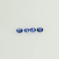 1.6-2.4 mm Natural BlueSapphire Loose Gemstone Round Diamond Cut Vs Quality A Color