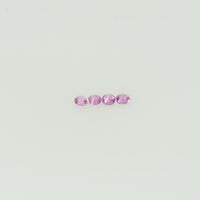 1.4-1.7 mm Natural Pink Sapphire Loose Gemstone Round Diamond Cut Cleanish Quality Color