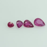 6.63 Cts Natural Ruby Loose Gemstone Pear Cut