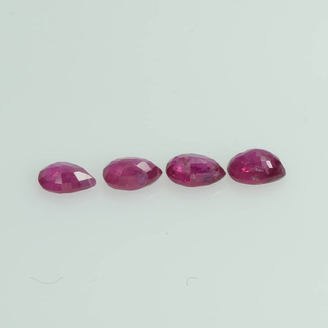 3x2 mm Natural Ruby Loose Gemstone Pear Cut