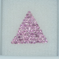 1.3-3.5 Natural Pink Sapphire Loose Gemstone Round Diamond Cut Cleanish Quality - Thai Gems Export Ltd.