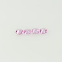2.5 mm Natural Pink Sapphire Loose Gemstone Round Diamond Cut VS Quality Color