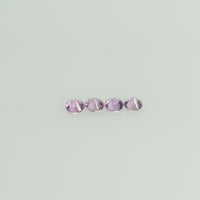 1.4-4.0 mm Natural Pink Sapphire Loose Gemstone Round Diamond Cut Cleanish Quality - Thai Gems Export Ltd.