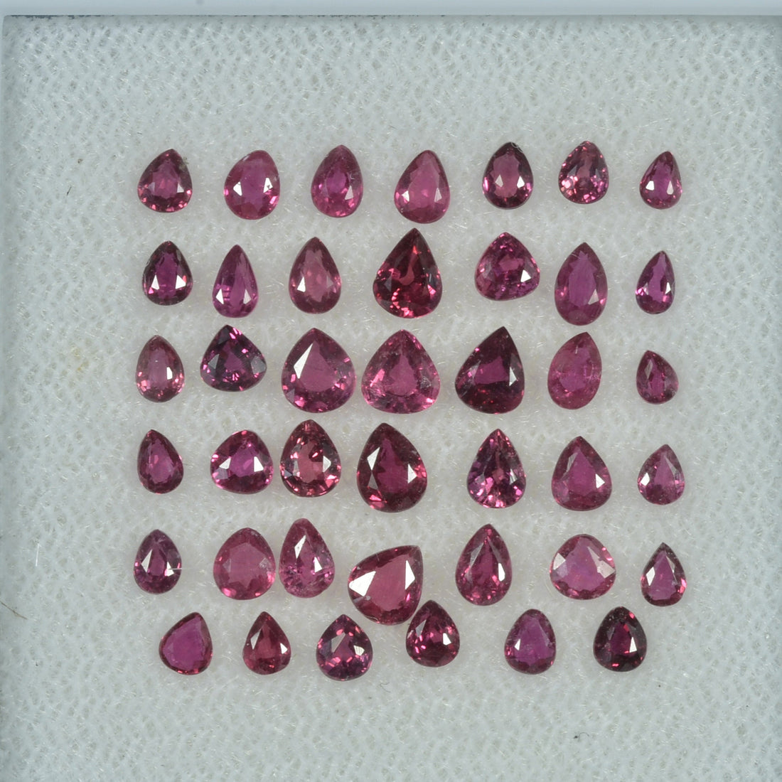 3.73 Cts Natural Ruby Loose Gemstone Pear Cut