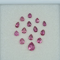 1.63 Cts Natural Ruby Loose Gemstone Pear Cut