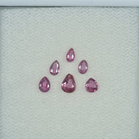 0.79 Cts Natural Ruby Loose Gemstone Pear Cut
