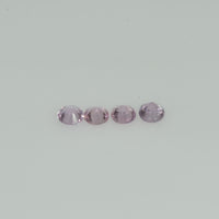 3.0-3.5 Cts Natural Pink Sapphire Loose Gemstone Round Diamond Cut