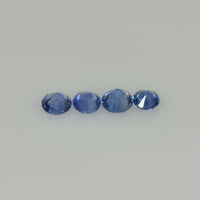 2.5-3.5 mm Natural Blue Sapphire Loose Gemstone Round Diamond Cut Vs Quality Color