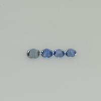 3.0-4.5 mm Natural Blue Sapphire Loose Gemstone Round Diamond Cut Vs Quality Color - Thai Gems Export Ltd.