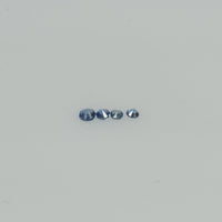 1.3-2.0 mm Natural Blue Sapphire Loose Gemstone Round Diamond Cut Vs Quality Color - Thai Gems Export Ltd.