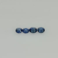 3.0-3.5 mm Natural Blue Sapphire Loose Gemstone Round Diamond Cut Vs Quality Color