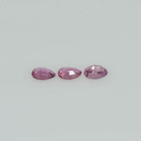 3.5x2.5 mm Natural Ruby Loose Gemstone Pear Cut