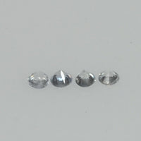 0.8-2.2 mm Natural Blue Sapphire Loose Gemstone Round Diamond Cut Vs Quality Color