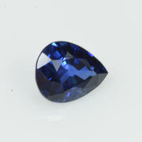 1.06 cts Natural Blue Sapphire Loose Gemstone Pear Cut